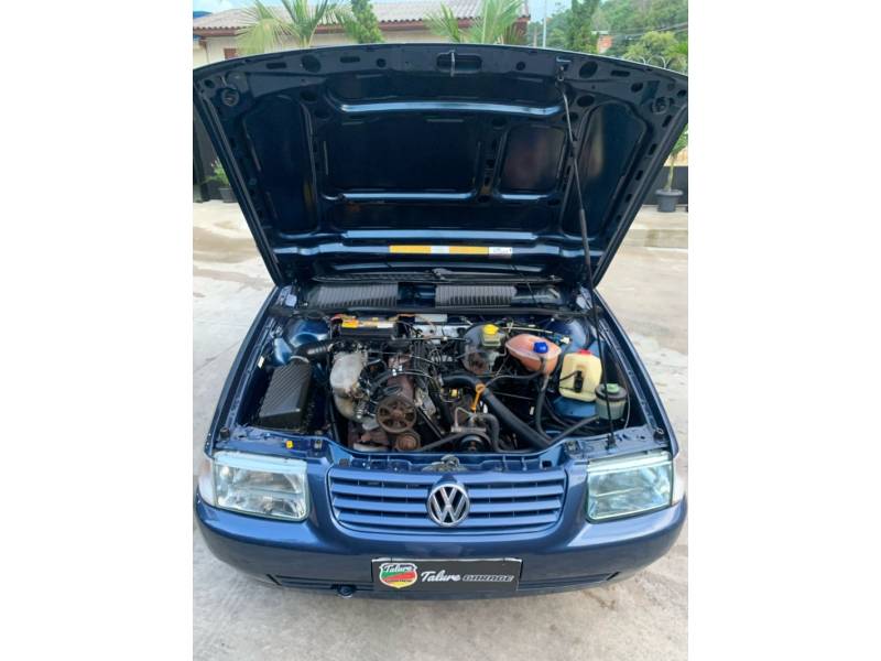 VOLKSWAGEN - SANTANA - 1998/1999 - Azul - R$ 28.000,00
