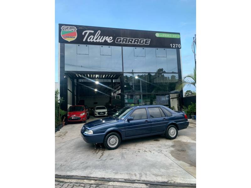 VOLKSWAGEN - SANTANA - 1998/1999 - Azul - R$ 28.000,00