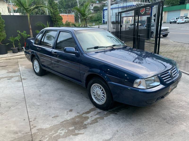 VOLKSWAGEN - SANTANA - 1998/1999 - Azul - R$ 28.000,00