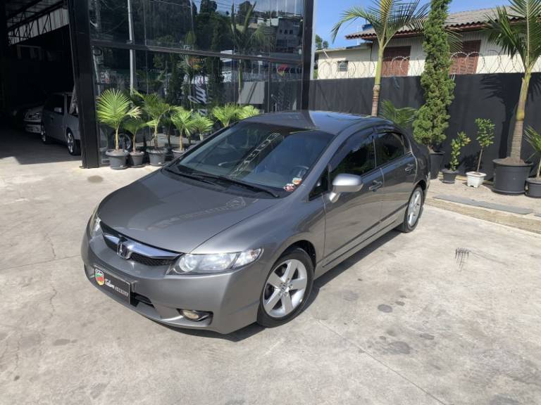 HONDA - CIVIC - 2009/2010 - Cinza - R$ 52.900,00